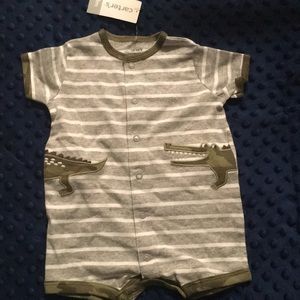 Carter’s alligator romper